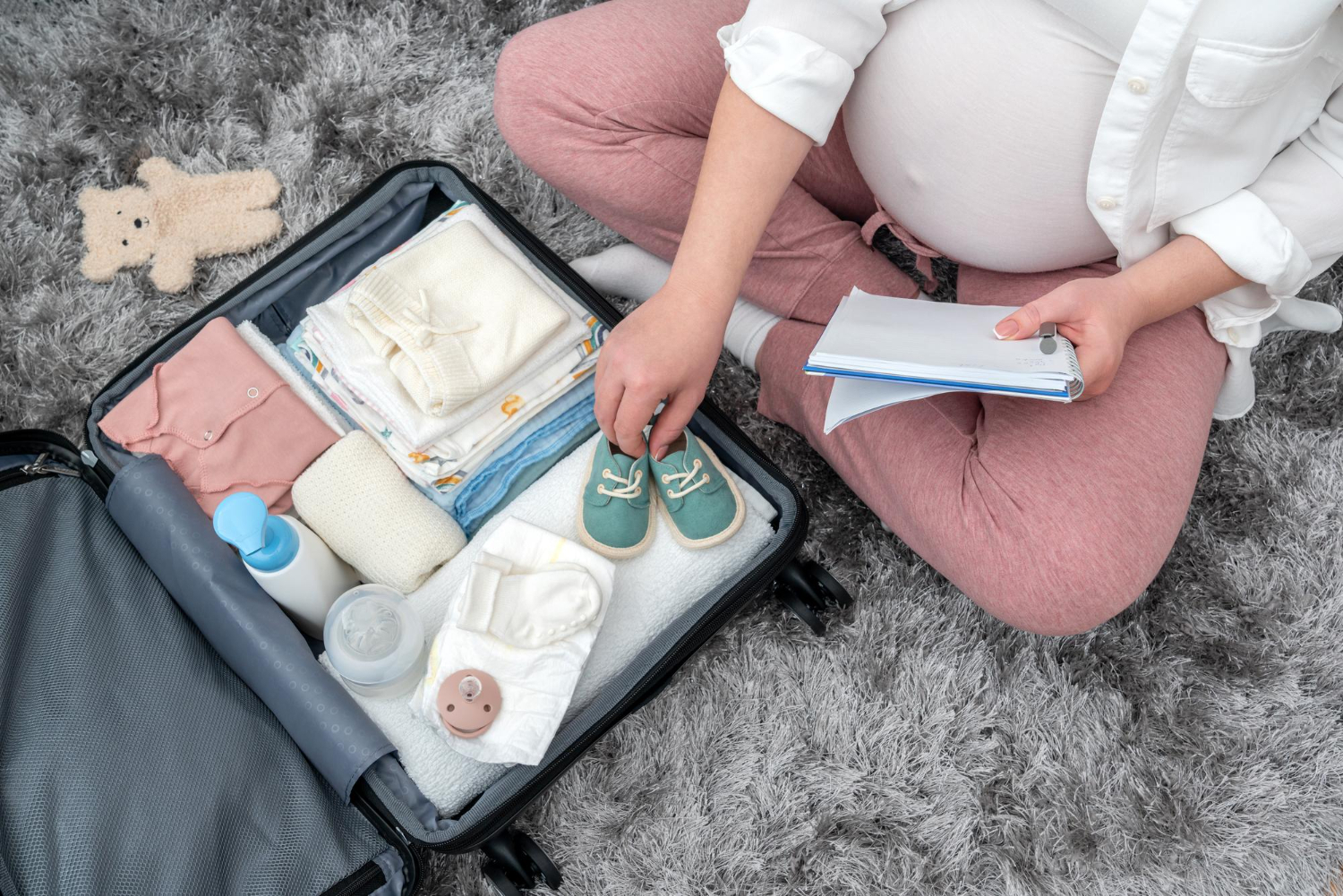 Tips for travelling with a baby.