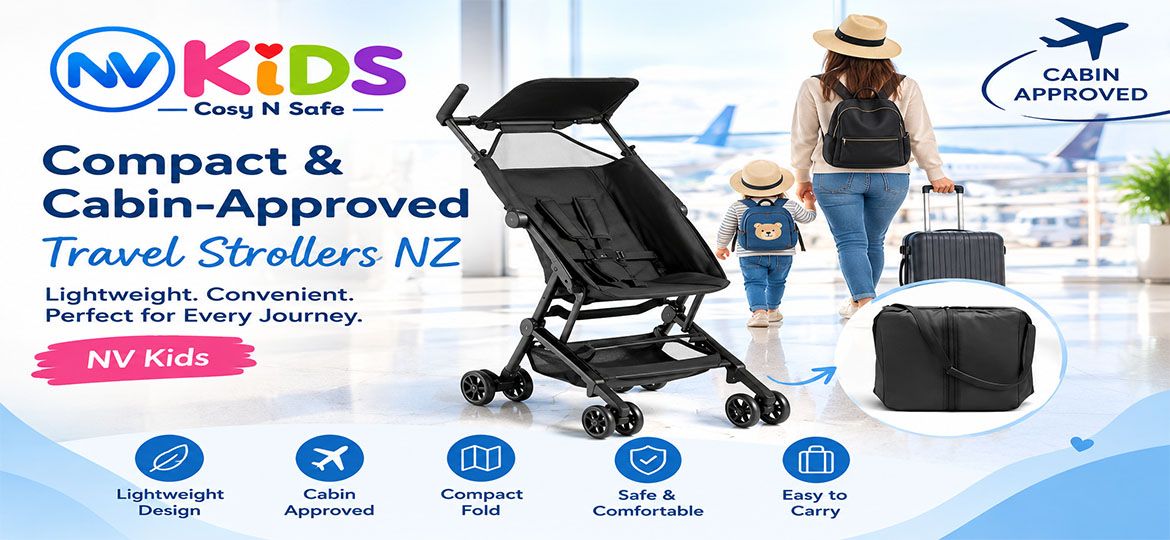 Compact & Cabin-Approved Travel Strollers NZ